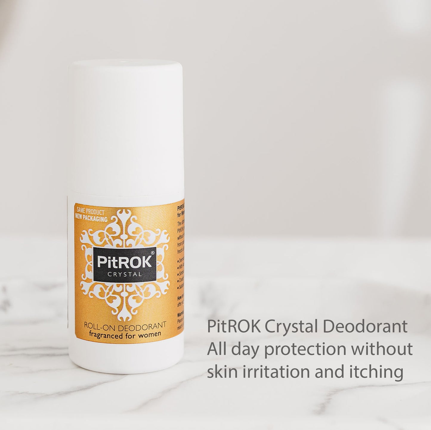 PitROK Crystal ROLL-ON Deodorant for Women 50ml