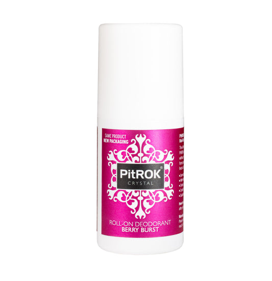 PitROK Crystal Roll On Deodorant 50ml - Berry Burst