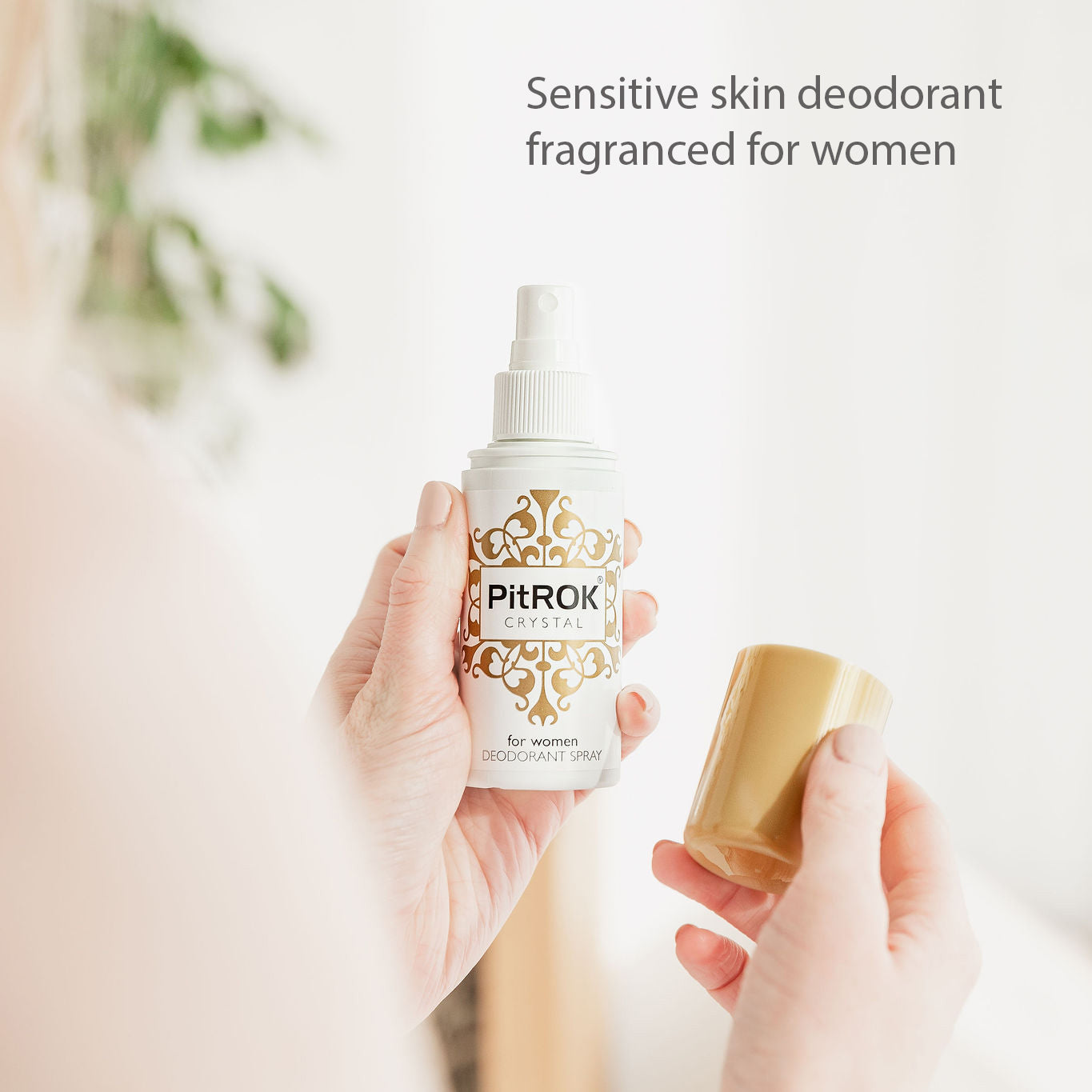 PitROK Crystal Natural Deodorant SPRAY for Women 100 ml