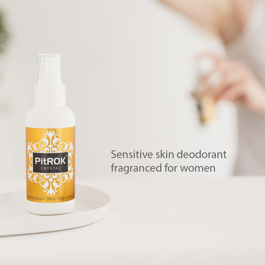 PitROK Crystal Natural Deodorant SPRAY for Women 100 ml