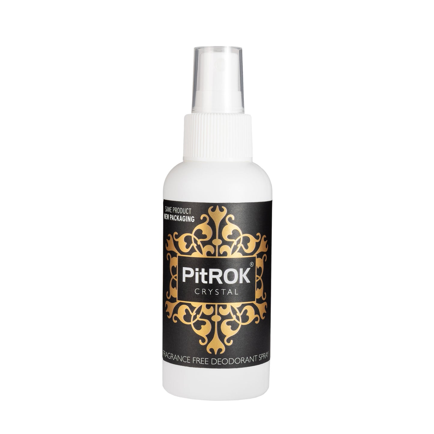 PitROK Crystal Deodorant 100ml Pump Spray (Fragrance Free / Gender Neutral)