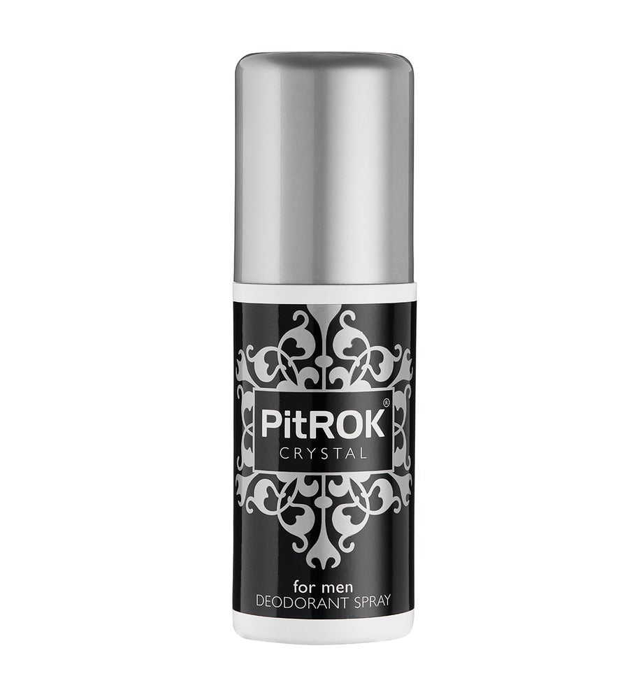 PitROK Crystal Natural Deodorant Spray for Men 100ml