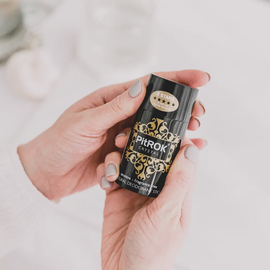 How to use PitROK Crystal Natural Deodorant Stick 100g (Refillable)