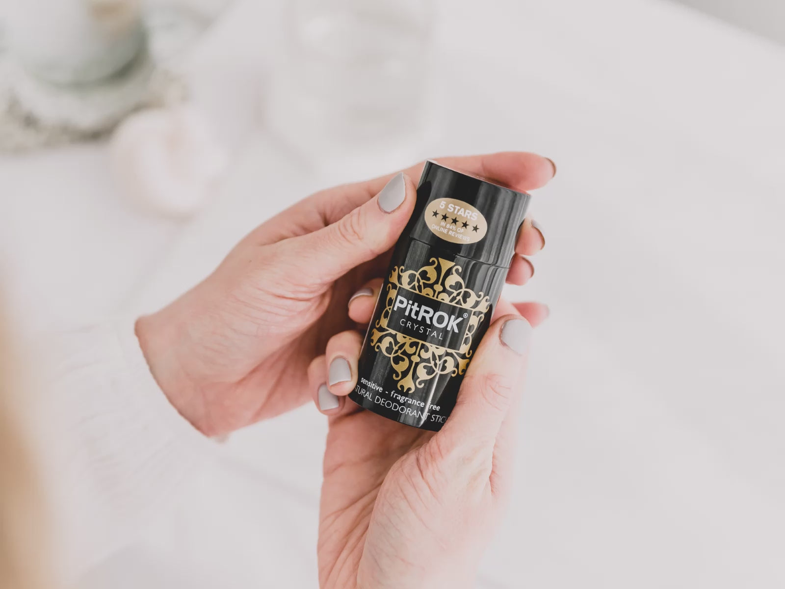 How to use PitROK Crystal Natural Deodorant Stick 100g (Refillable)